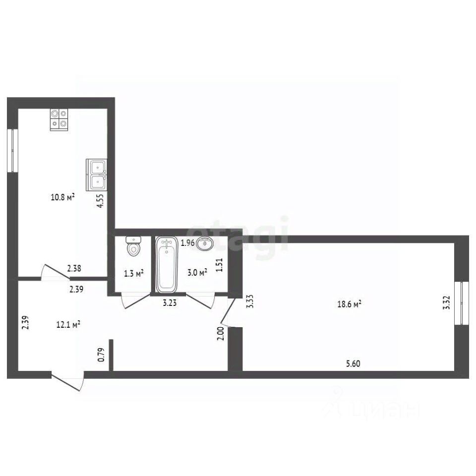 Продажа 1-комн квартиры на вторичном рынке пос. Шушары, Московское шоссе, 282