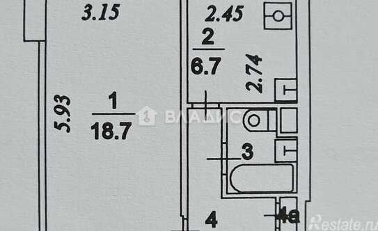 Продажа 1-комн квартиры на вторичном рынке Сокольническая 2-я ул,  д. 1
