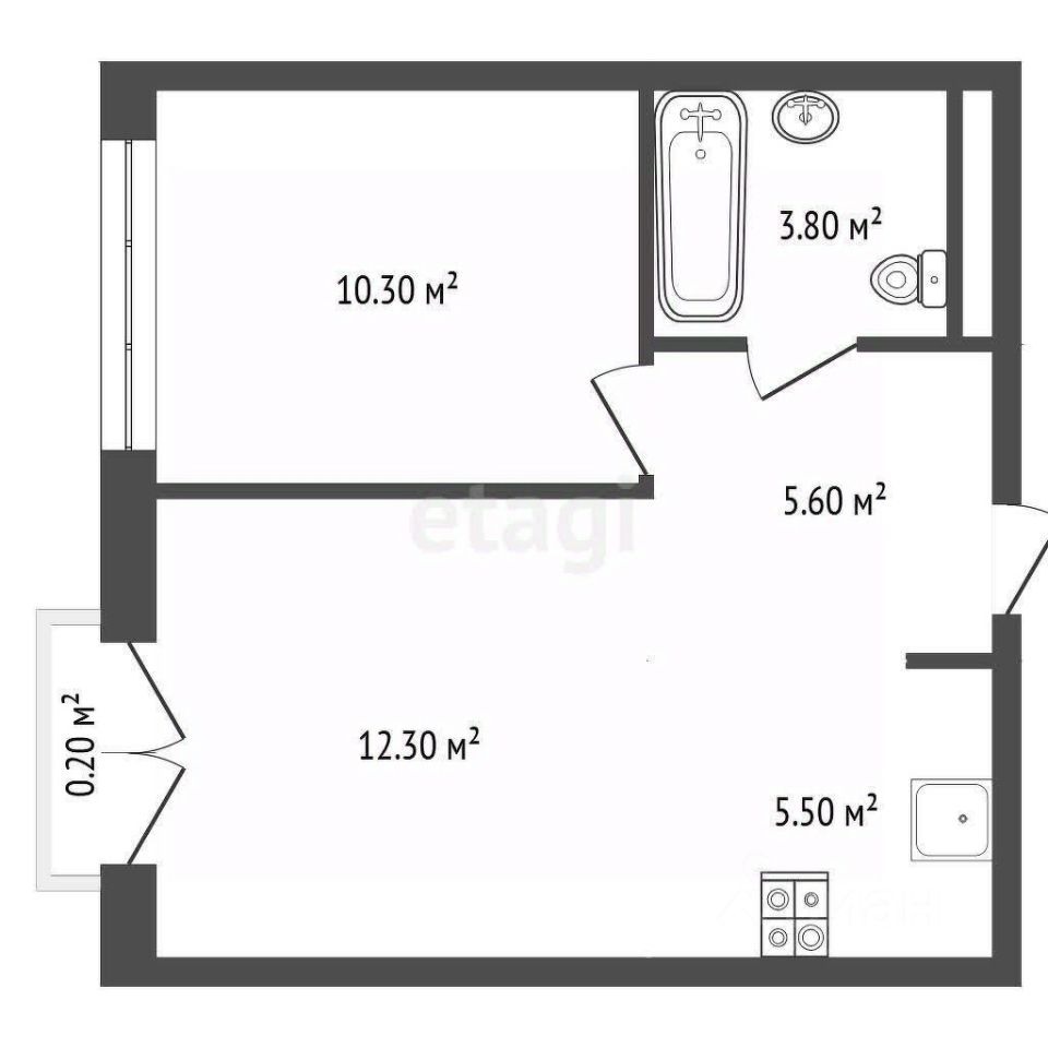 Продажа 1-комн квартиры на вторичном рынке Большая Филевская улица, 3к3