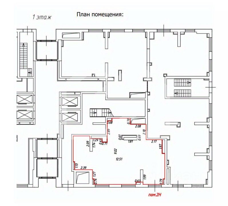 Аренда торгового помещения Дорожная улица,  д. 46 к3