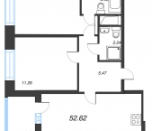 Продать Квартиры в новостройке Новосаратовка д., Покровская Дорога ул.   7