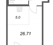 Продать Квартиры в новостройке Стрельна п., Будённого пр-кт   5.5