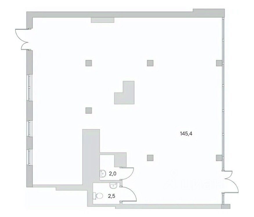 Продажа торгового помещения ул Нины Петровой,  д. 6,  к. 1 стр 1