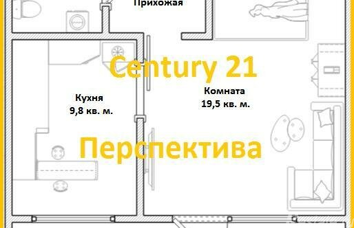 Продажа 1-комн квартиры на вторичном рынке Озёрная улица,  д. 25