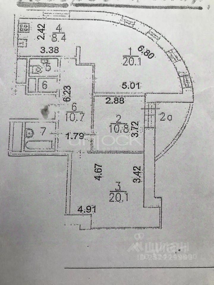 Продажа 3-комн квартиры на вторичном рынке Новорогожская улица, 40