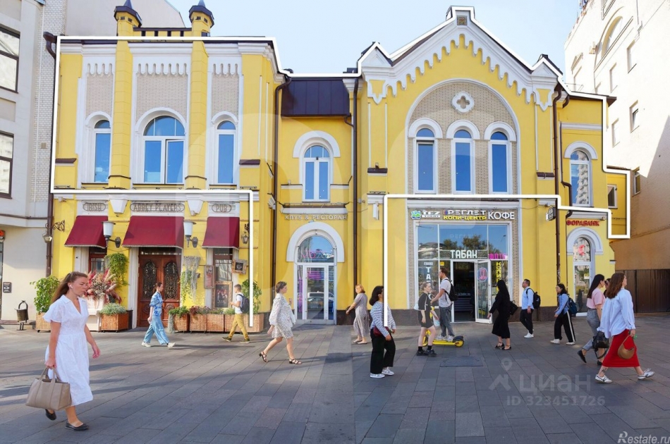 Аренда отдельного здания улица Новый Арбат