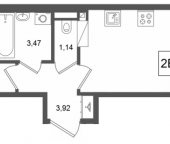 Продать Квартиры в новостройке Санкт-Петербург г., 26-я линия В.О.   1
