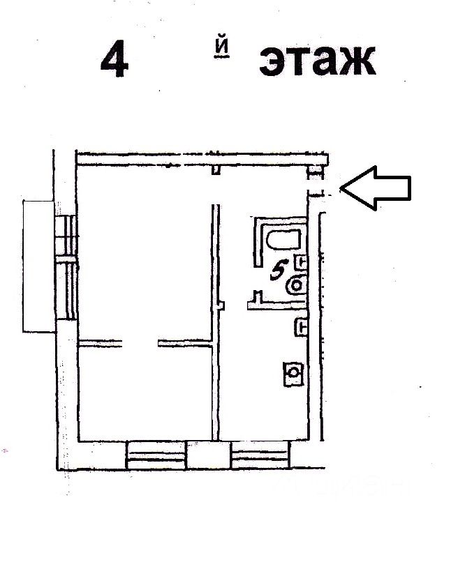 Продажа 2-комн квартиры на вторичном рынке улица Летчика Бабушкина, 18