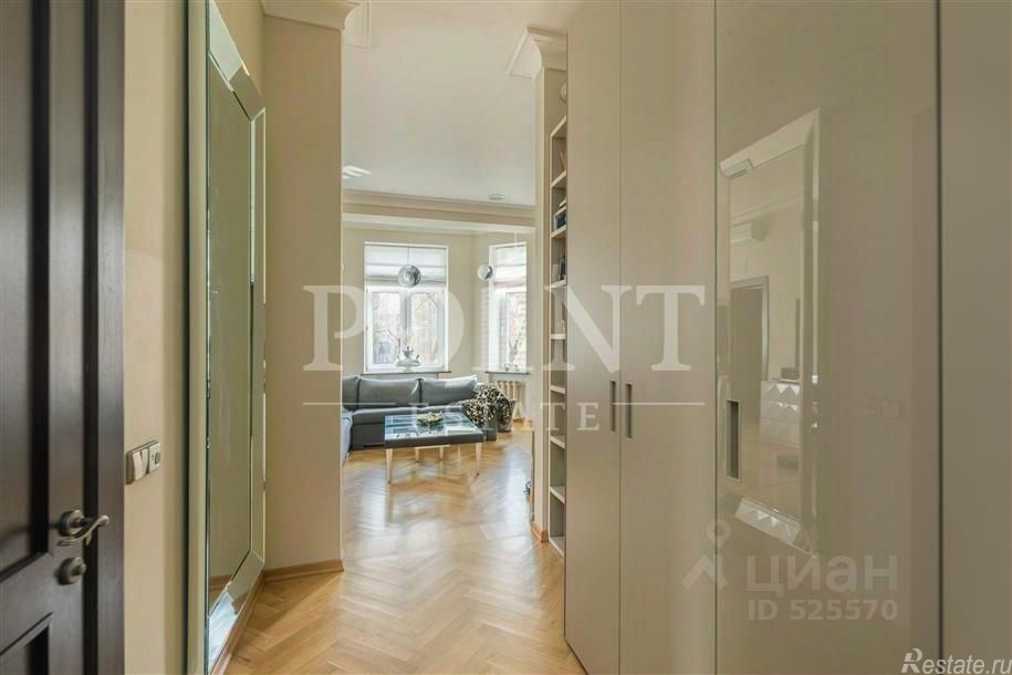 Аренда 2-комн квартиры на вторичном рынке Бронная М. ул,  д. 17