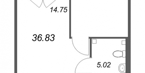 1-комн квартира Зеленогорск г., Кривоносовская ул.,  к. Б4