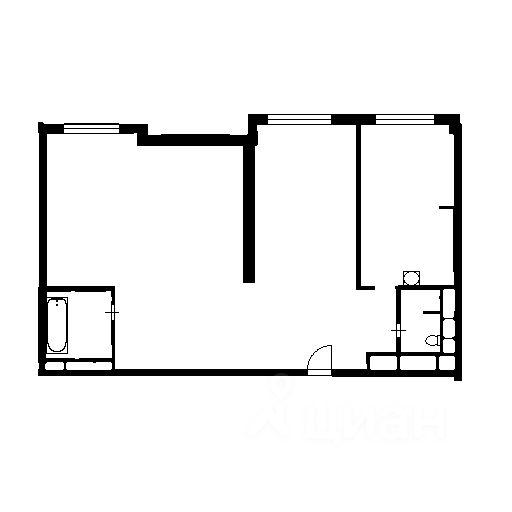 Продажа 3-комн квартиры на вторичном рынке Мосфильмовская улица, 8