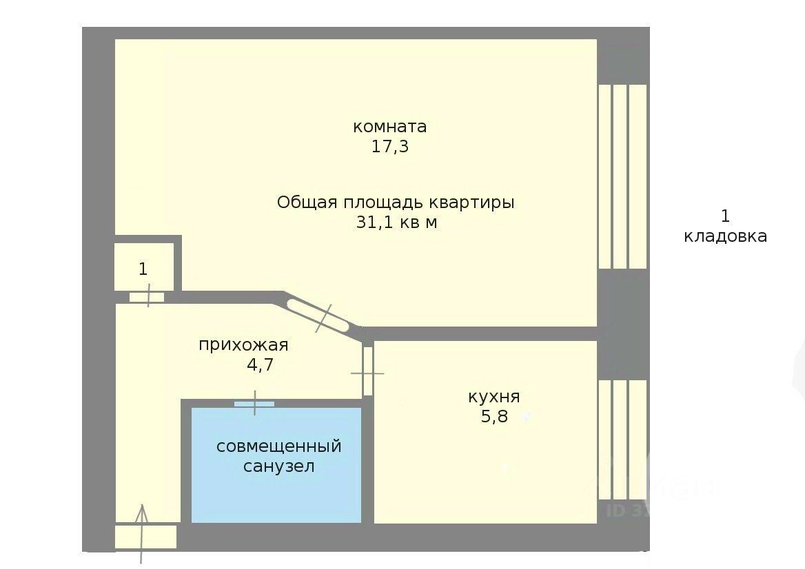 Продажа 1-комн квартиры на вторичном рынке Сестрорецк, Приморское шоссе, 344