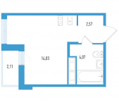 Продать Квартиры в новостройке Шушары п., Окуловская ул.   1