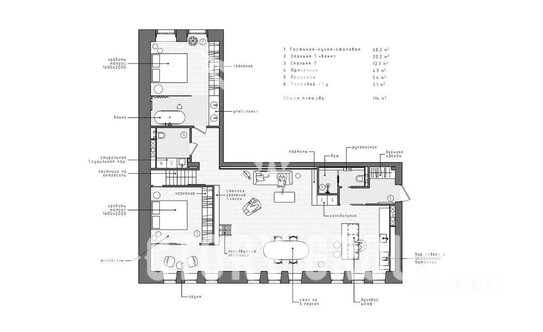 Продажа 3-комн квартиры на вторичном рынке Дмитровка Б. ул,  д. 7/5 с2