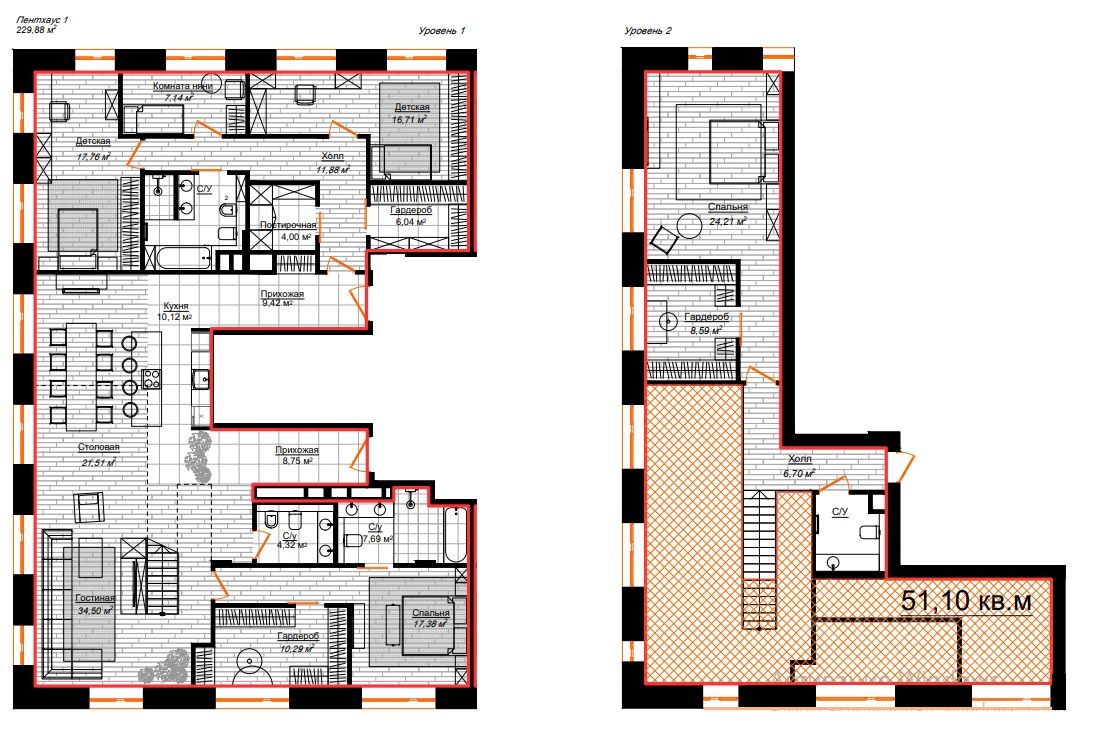 Продажа 6-комн квартиры на вторичном рынке Долгоруковская улица, 25к2