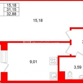 Продажа 1-комн квартиры на вторичном рынке Колпинское шоссе,  д. 125,  к. 1