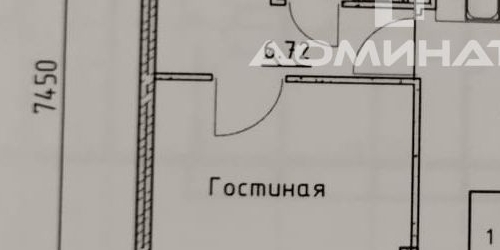 1-комн квартира Ириновский проспект, 43