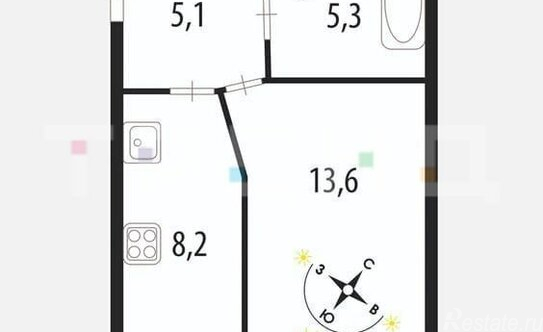 Продажа 1-комн квартиры на вторичном рынке Колпинская улица,  д. 27-29