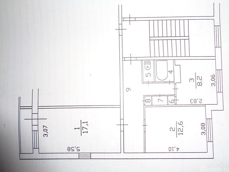 Продажа 2-комн квартиры на вторичном рынке г.Всеволожск, ул.Плоткина,  д. 17