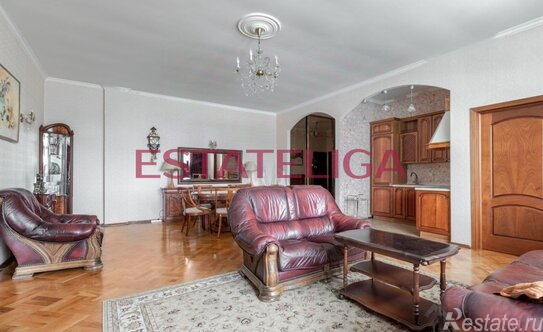 Аренда 3-комн квартиры на вторичном рынке Тверской-Ямской 1-й пер,  д. 11