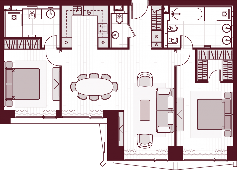 Продажа 3-комн квартиры в новостройке Ленинградский  проспект , д. 37/2