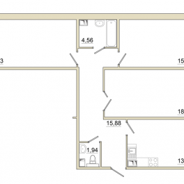 Продажа 3-комн квартиры в новостройке Зеленогорск г., Строителей ул., к. 1 Продажа 3-комн квартиры в новостройке Зеленогорск г., Строителей ул., к. 1
