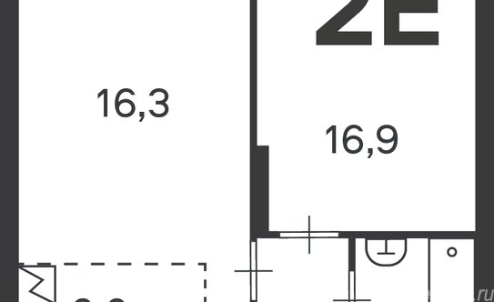 Продажа 2-комн квартиры на вторичном рынке Клинская улица,  д. 2А с7