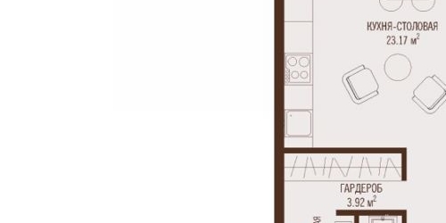 2-комн квартира Большая Грузинская улица, 69