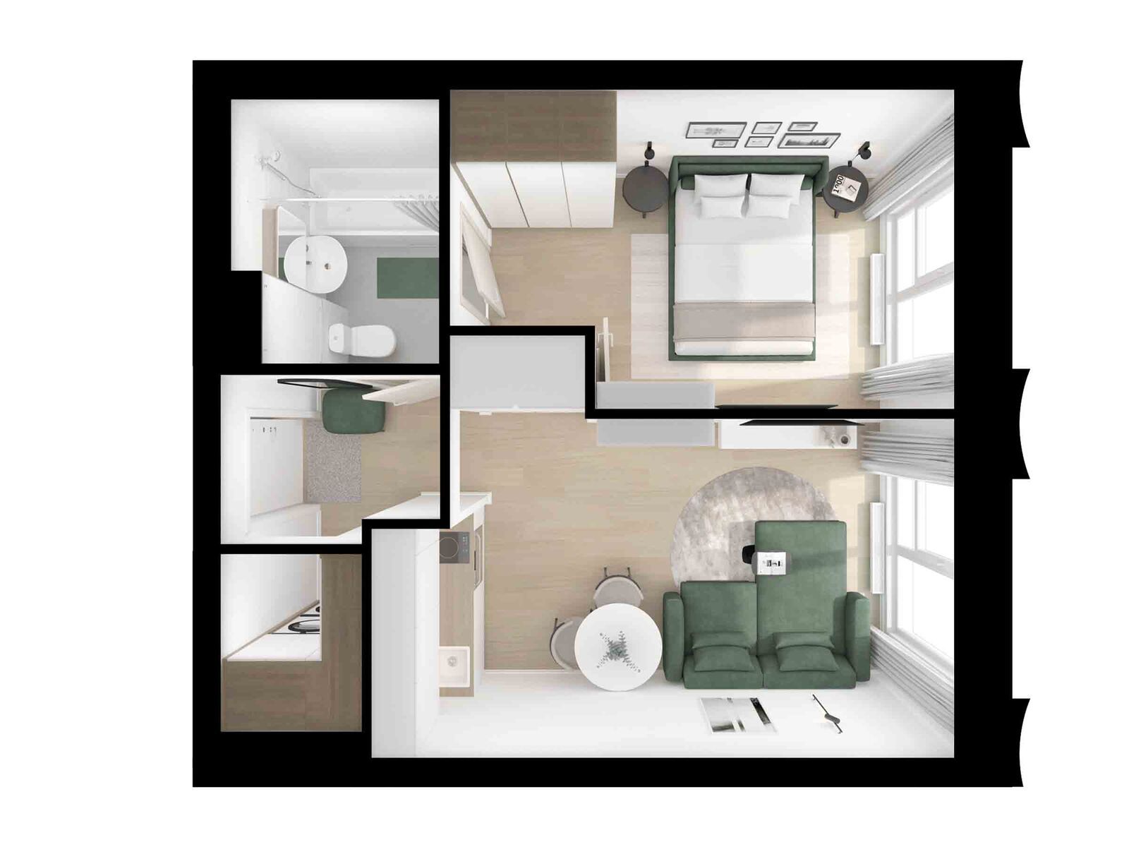 Продать Квартиры в новостройке Ильинское-Усово, ул. Заповедная, д. 1   