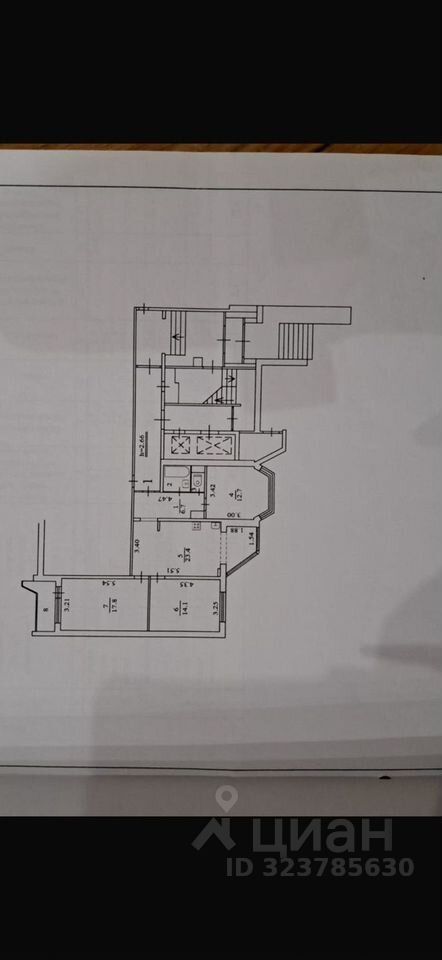 Продажа 3-комн квартиры на вторичном рынке Балашиха, улица Твардовского, 22