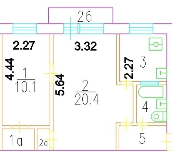 Продажа 2-комн квартиры на вторичном рынке улица Малые Каменщики, 18К2