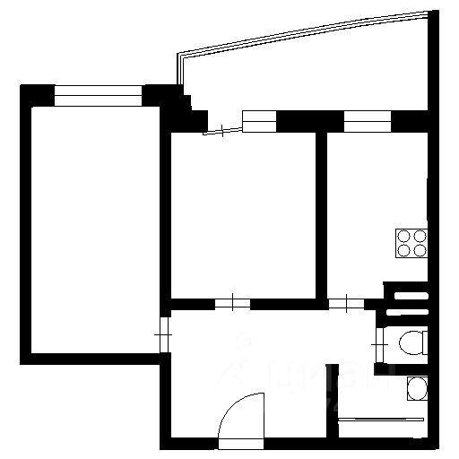 Аренда 2-комн квартиры на вторичном рынке Мебельная улица, 35к2