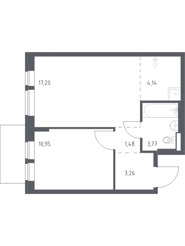 Продажа 1-комн квартиры в новостройке Балашиха г., Балашихинское ш.,  к. 2