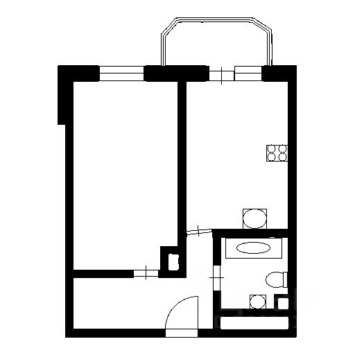 Аренда 1-комн квартиры на вторичном рынке Лиственная улица, 18к1