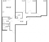 Продать Квартиры в новостройке Стрельна п., Будённого пр-кт   5.5