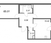 Продать Квартиры в новостройке Сертолово г., Восточно-Выборгское ш.   8.1