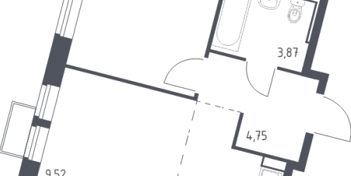 1-комн квартира Москва г., Ленинградское ш.,  к. 5