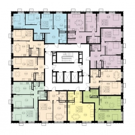 Продажа 3-комн квартиры в новостройке Кудринка, Оранжерейная улица