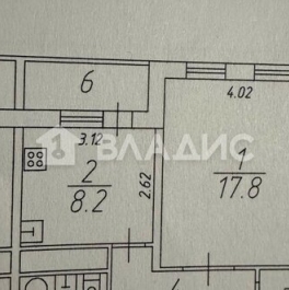 Продажа 1-комн квартиры на вторичном рынке Красногорск г, Вилора Трифонова ул,  д. 3