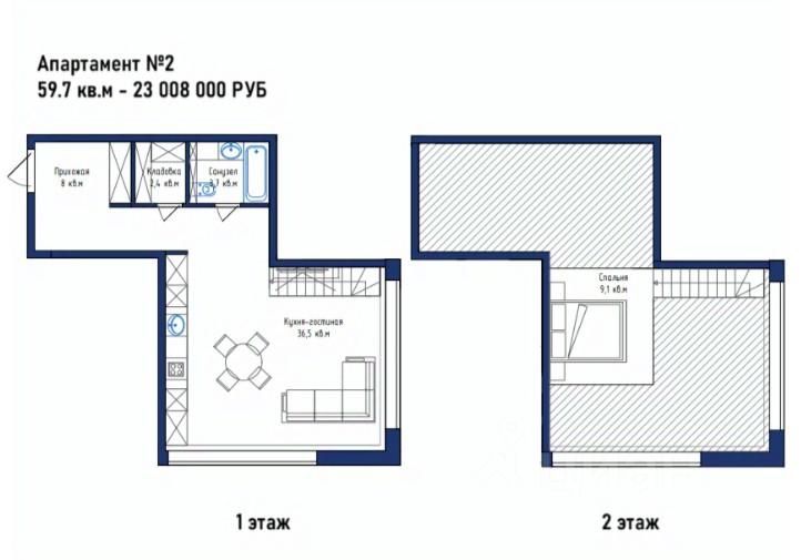 Продажа 1-комн квартиры на вторичном рынке Октябрьский переулок, 5