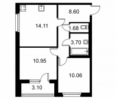 Продать Квартиры в новостройке Колпино г., Загородная ул.   D