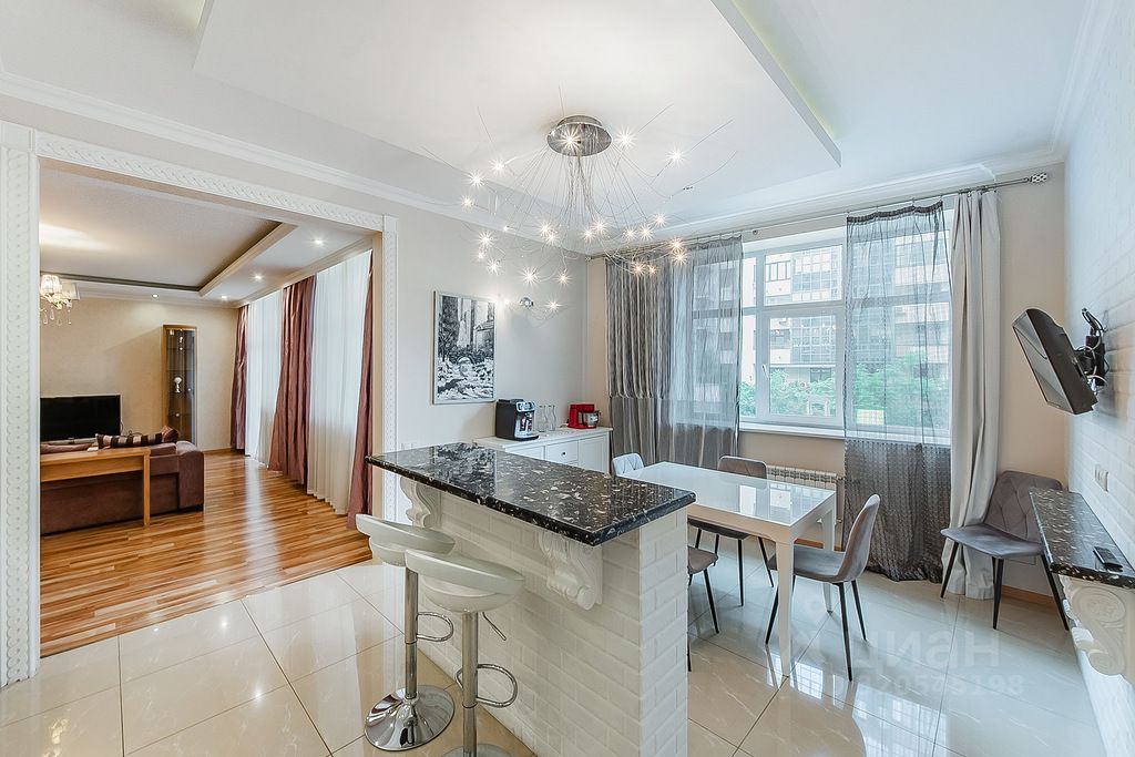 Аренда 3-комн квартиры на вторичном рынке улица Александра Невского, 27