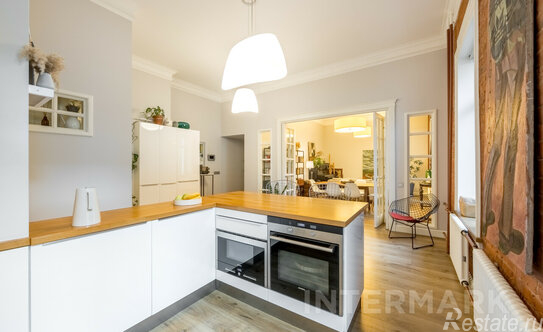 Аренда 3-комн квартиры на вторичном рынке Олсуфьевский переулок,  д. 2/4