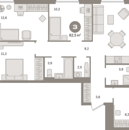 Продажа 3-комн квартиры в новостройке Москва г., Загорьевская ул., к. 2 Продажа 3-комн квартиры в новостройке Москва г., Загорьевская ул., к. 2