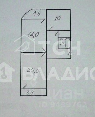 2-комн квартира Юбилейный мкр, улица М.К. Тихонравова, 35к6