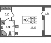 Продать Квартиры в новостройке Санкт-Петербург г., Кубинская ул.   1.1