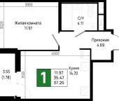 Продать Квартиры в новостройке Новосаратовка д., Первых ул.   5.2