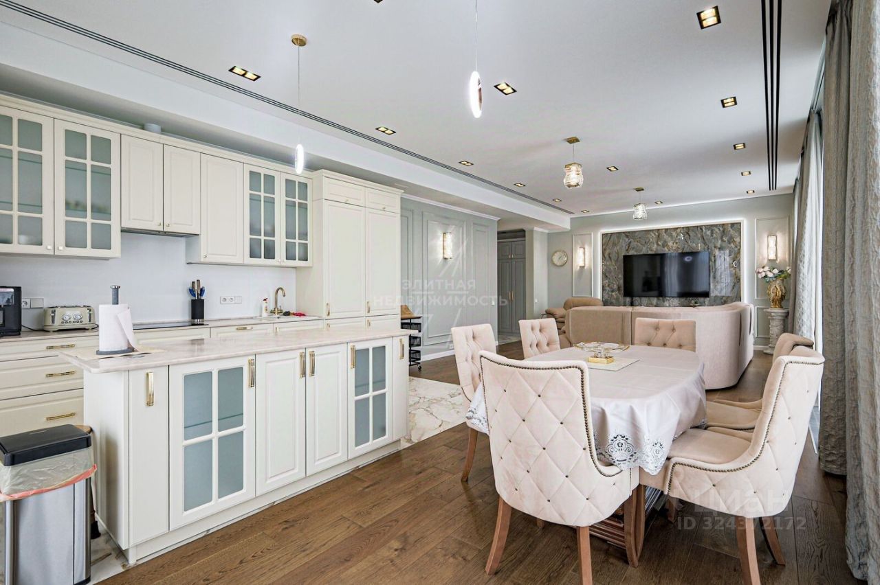 Аренда 4-комн квартиры на вторичном рынке Олсуфьевский переулок, 9к2