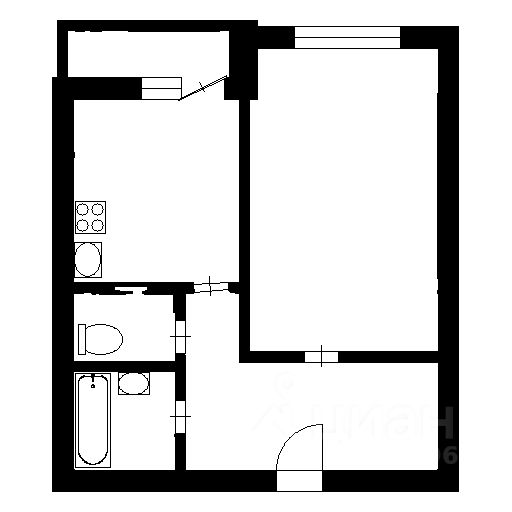 Аренда 1-комн квартиры на вторичном рынке улица Ворошилова, 33к1