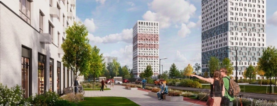 Продажа 1-комн квартиры в новостройке Кудринка, Надсоновская улица,  д. 1